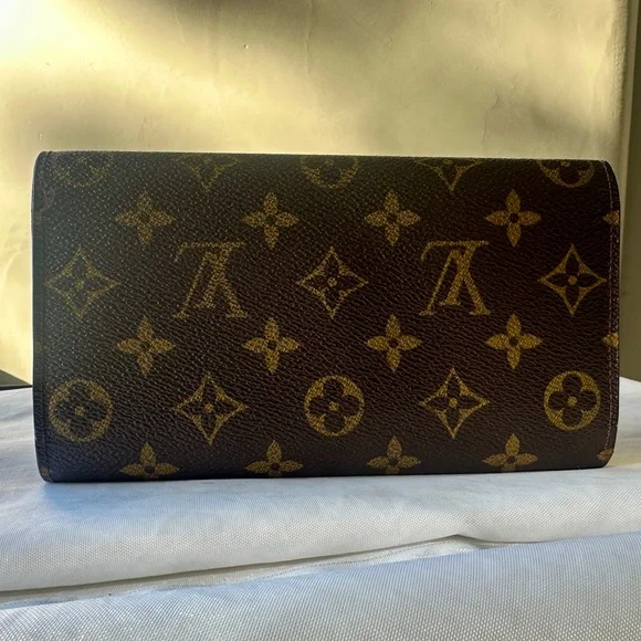 LOUIS VUITTON Monogram SARAH Long Wallet Vintage 2000 Box Dust Bag - Picture 3 of 12